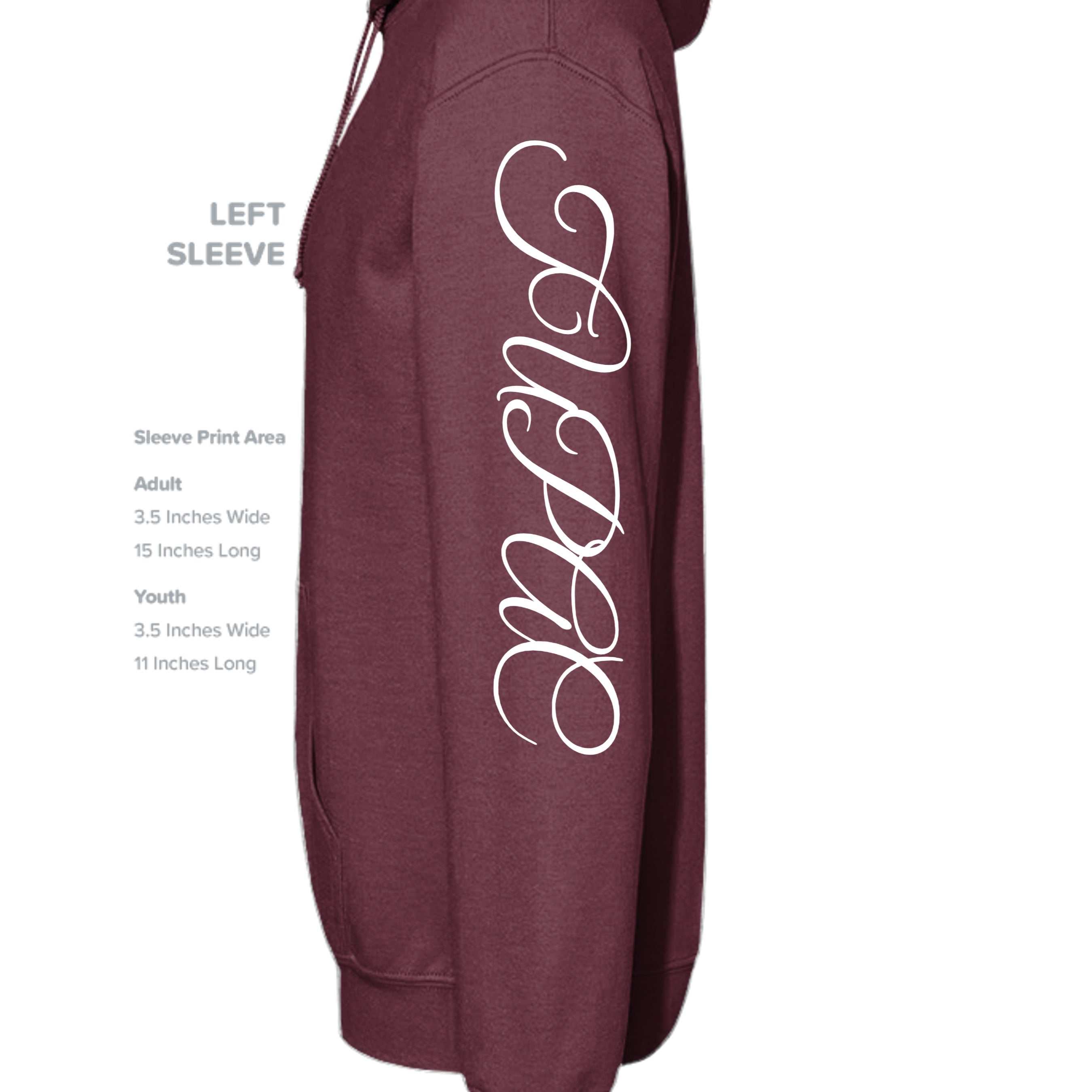 MAROON - 9303 - SLEEVE_LEFT