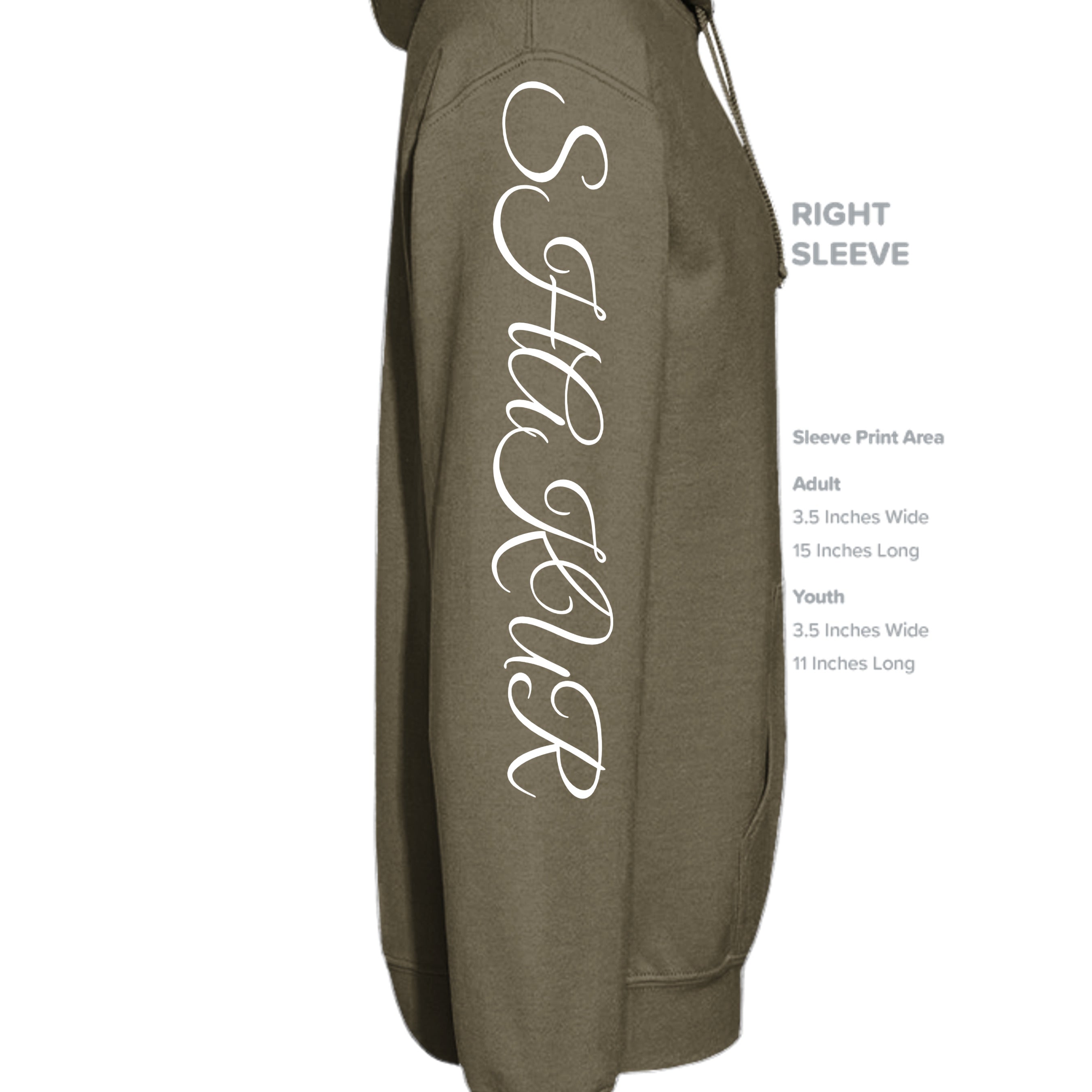 MILITARY GREEN - 9303 - SLEEVE_RIGHT