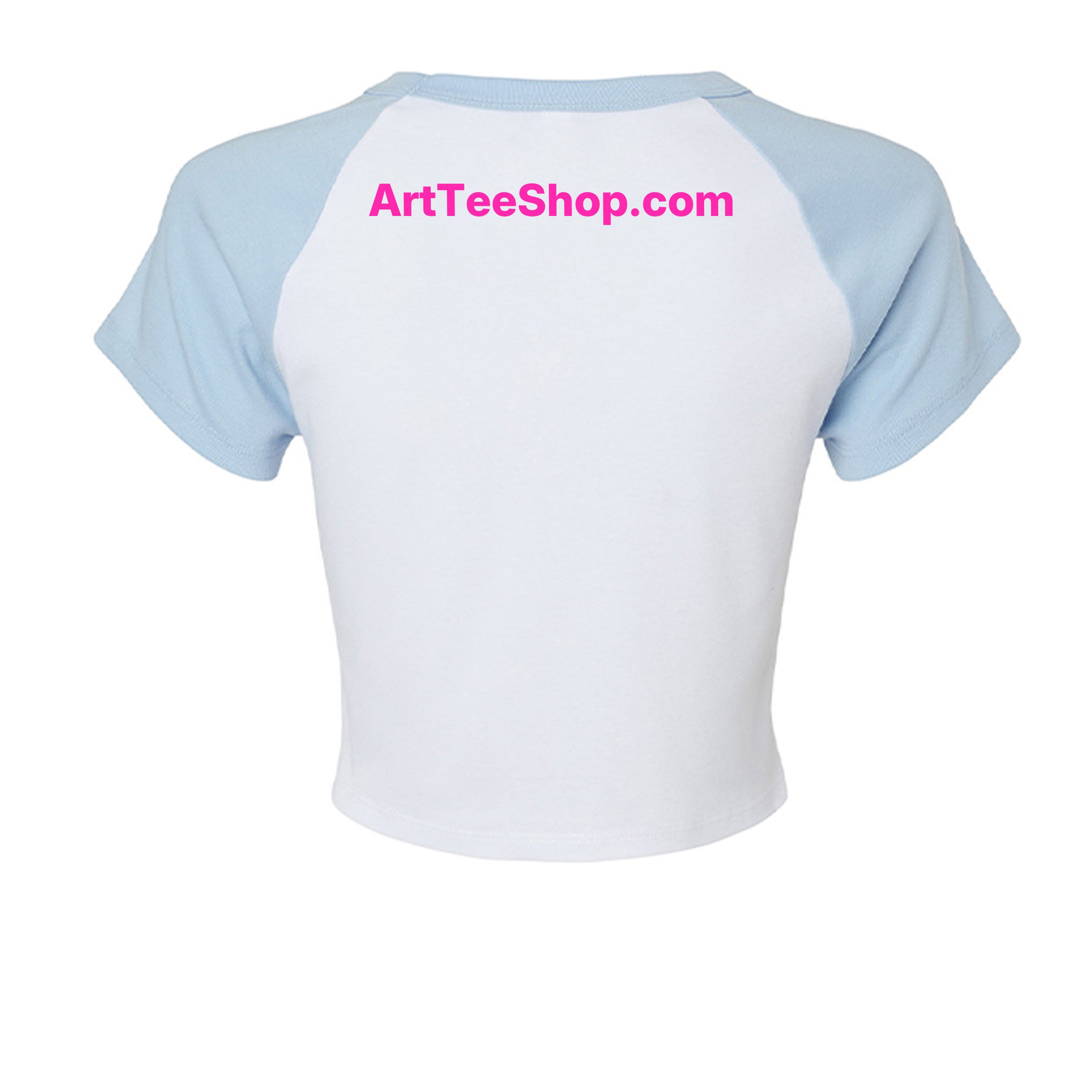 WHITE/ BABY BLUE - 1201 - BACK